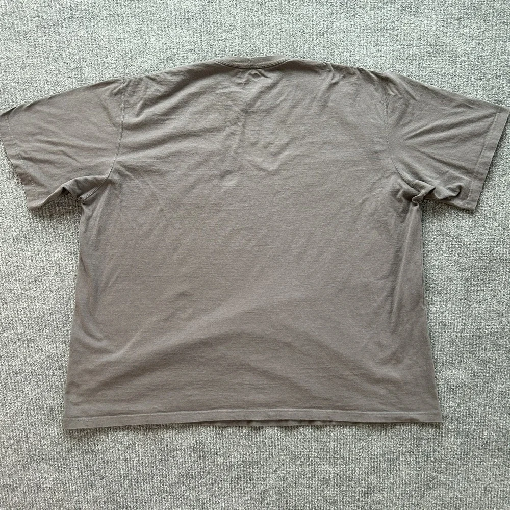 Carhartt Shirt Mens 4XL Grey Original Fit Heavyweight Cotton Pocket‎ T-shirt Big - Picture 2 of 8